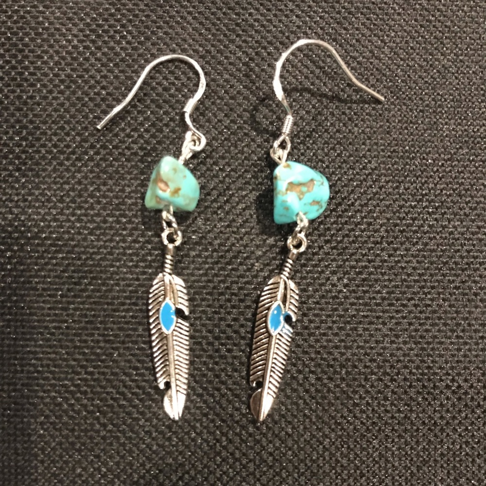 Sterling silver Native American Earrings